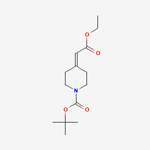 4- (2-etoksi-2-oxoethylidene) -1-piperidinecarboxylic asam tert-butil ester 丨 cas 135716-08-4