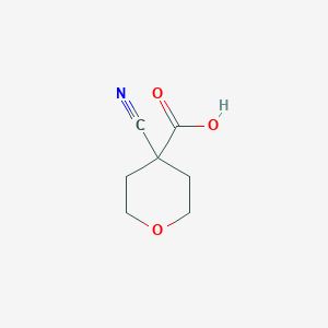 4-Asam Cyanotetrahydro-2H-pyran-4-carboxylic丨CAS 848821-06-7