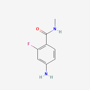 N-Metil-2-fluoro-4-aminobenzamid丨CAS 915087-25-1