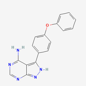 3-(4-Phenoxyphenyl)-1H-pyrazolo3,4-dpyrimidin-4-amine丨CAS 330786-24-8
